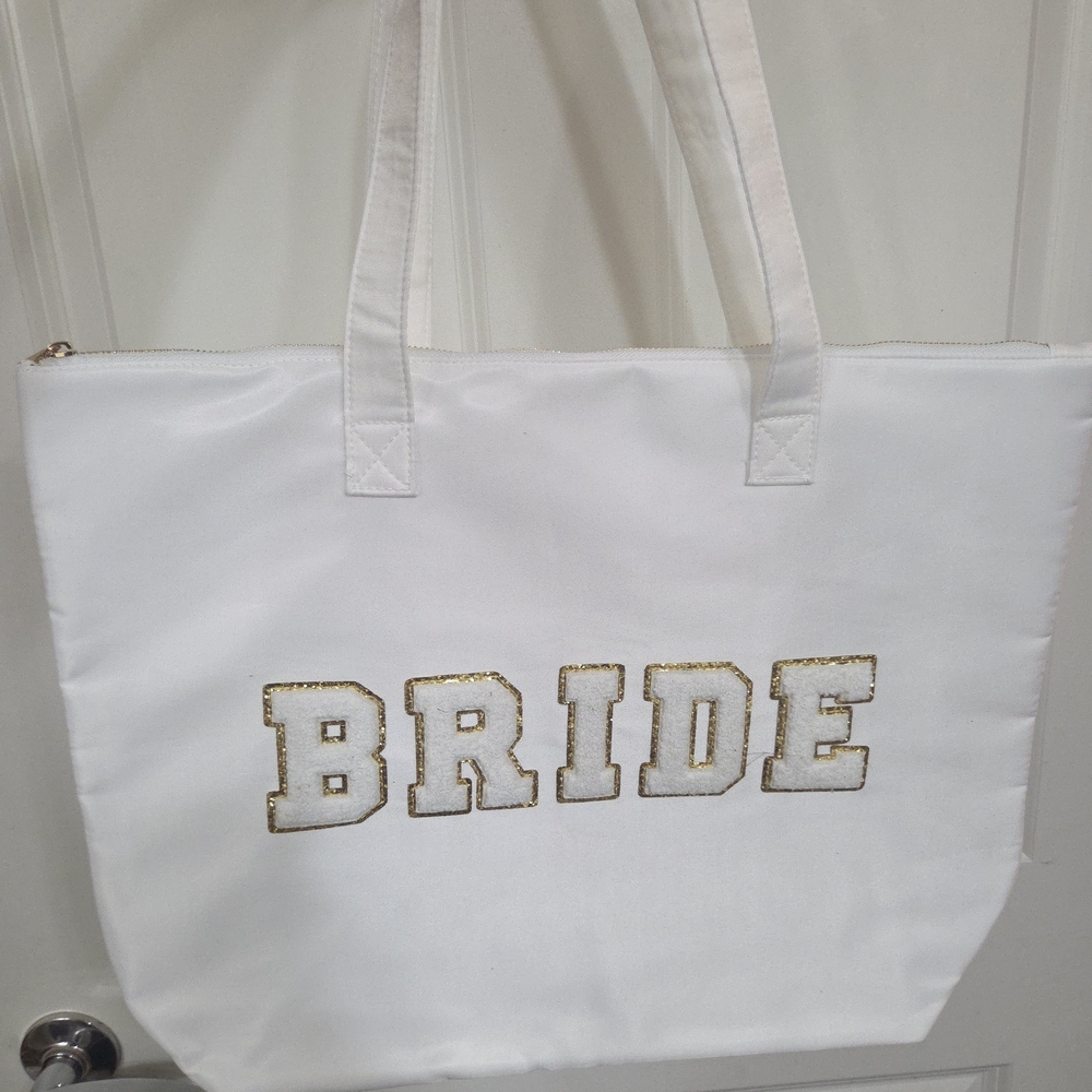 White Bride Tote Bag